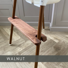 Load image into Gallery viewer, IKEA Antilop Adjustable Wooden Footrest, Walnut Wood, Handmade in UK
