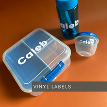 Load image into Gallery viewer, Personalised Vinyl Label Stickers
