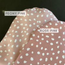 Load image into Gallery viewer, Waterproof and Wipeable Peony Pink Dotty Print
