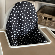 Load image into Gallery viewer, Waterproof and Wipeable Black Dotty Print
