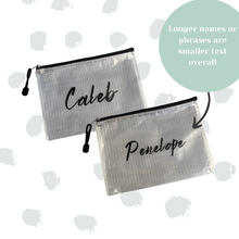 Load image into Gallery viewer, Personalised Zipped Pouches
