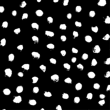 Load image into Gallery viewer, Waterproof and Wipeable Black Dotty Print
