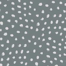 Load image into Gallery viewer, Waterproof and Wipeable Charcoal Dotty Print
